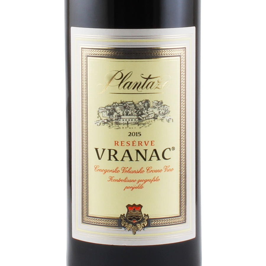 Plantaze Vranac Reserve 2015 Pannon Borbolt